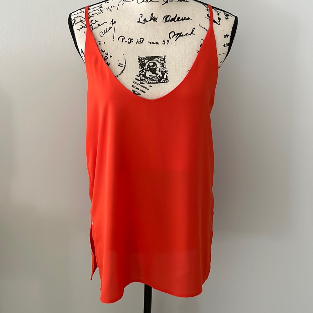 Bright Orange/Red H&M Tank